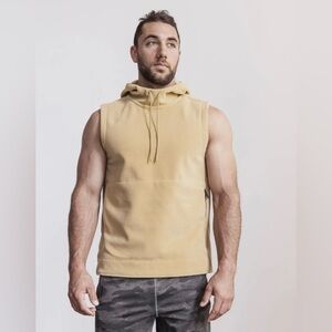 NOBULL POLARTEC WIND PRO ARCTIC SLEEVELESS PULLOVER Hoodie Men’s Size Small